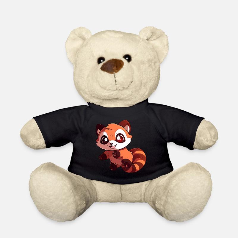 Roter Panda - Teddy - Schwarz
