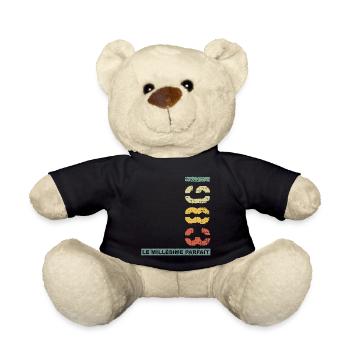 40ème Anniversaire 40 Ans Rétro 1983 Le Millésime - Nounours - noir - Devant