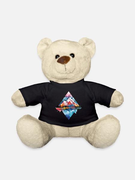Berg Berge Bergsteigen Klettern Wandern Natur - Teddy - Schwarz