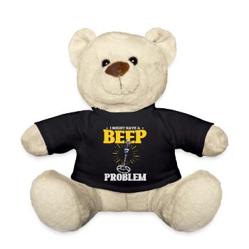 Schatzsuche Metalldetektor Geocaching Schatz - Teddy - Schwarz - Vorne