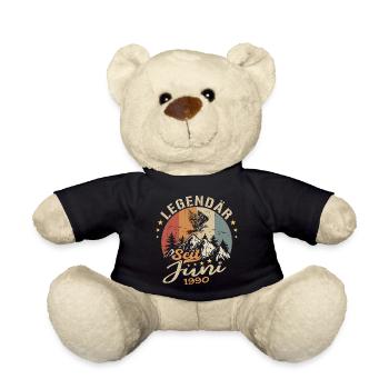 Legendär seit Juni 1990 - Geburtstag 1990 - Teddy - Schwarz - Vorne