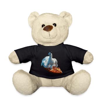 Pizza Vagues Alpaga Surfer - Nounours - noir - Devant