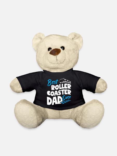 Best Roller Coaster Dad Ever - Teddy - Schwarz