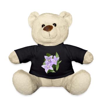 PURPURNE BALLONBLUME - Teddy - Schwarz - Vorne