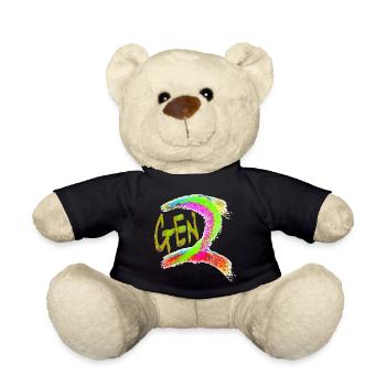 Generation Z - Teddy Bear - black - Front