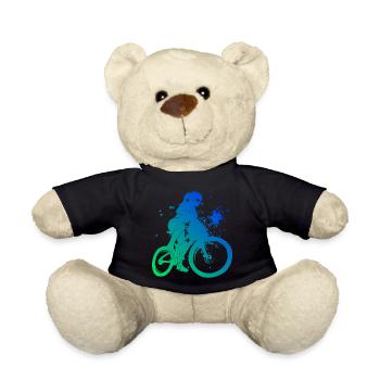 Cyclisme Femmes Cyclistes VTT Cyclisme Mountainbik - Nounours - noir - Devant