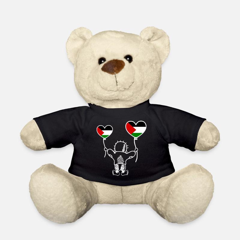 Handala free palestine - Teddy - Schwarz
