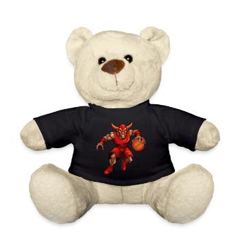 Basketball Teufel - Teddy - Schwarz - Vorne