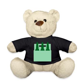 Sixpack - Teddy - Schwarz - Vorne