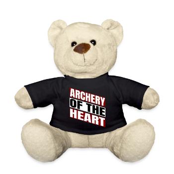 love community gift idea awesome birthday - Teddy Bear - black - Front