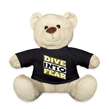 embracing courage adrenaline rush daring spirit - Teddy - Schwarz - Vorne