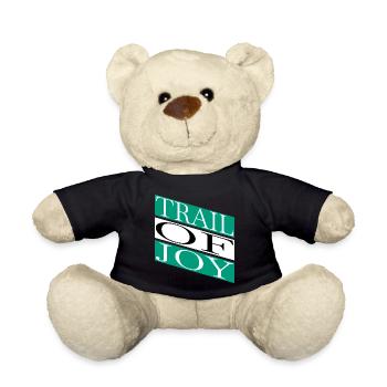 Blissful Journey Blissful Living Blissful Joy - Teddy Bear - black - Front