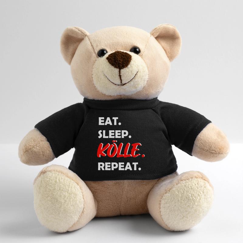 Eat Sleep Kölle Repeat Cologne Teddy Bear