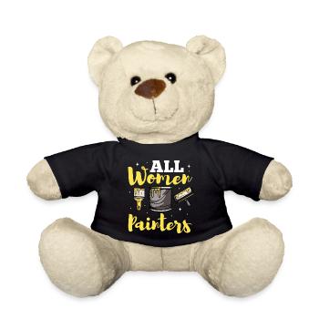 Toutes les femmes peintres - Nounours - noir - Devant