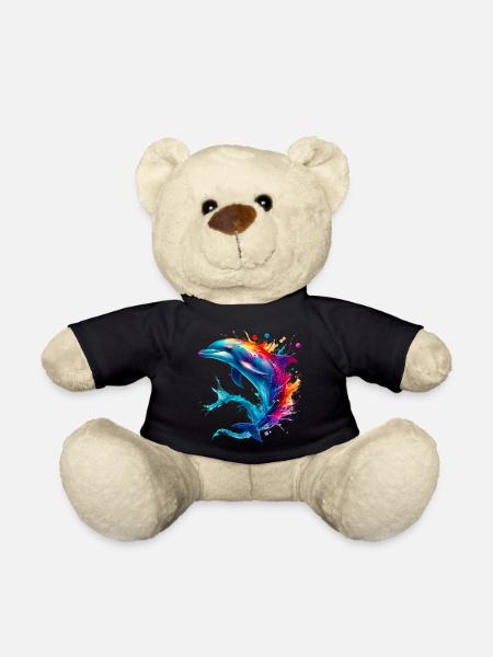 Delfin - Teddy - Schwarz