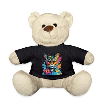 MADFOXX - CC-Cat - Teddy Bear - black - Front