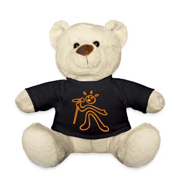 voice singer - Teddy Bear - black - Front