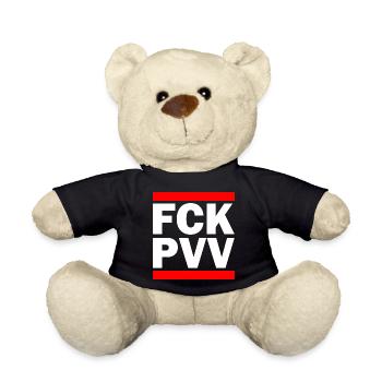 Fck pvv - Teddy - Schwarz - Vorne