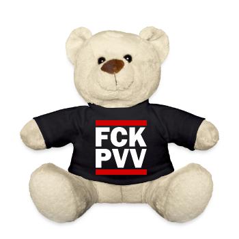 Fck pvv - Teddy - Schwarz - Vorne