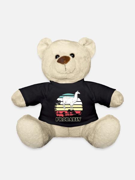 Alpaka - Teddy - Schwarz