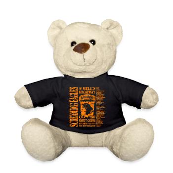 AVM 101st Airborne 80th Market Garden 1944 2024 - Teddy Bear - black - Front