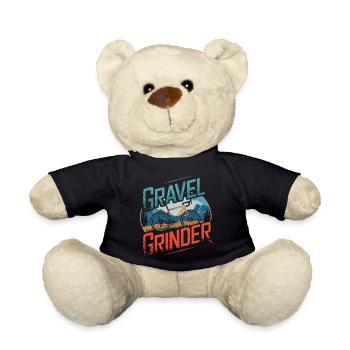 Gravel Grinder Mountain Ride - Teddy Bear - black - Front