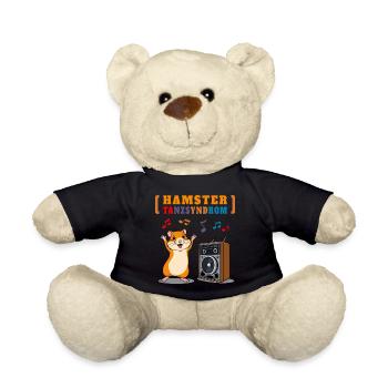 Syndrome de la danse du hamster - Nounours - noir - Devant