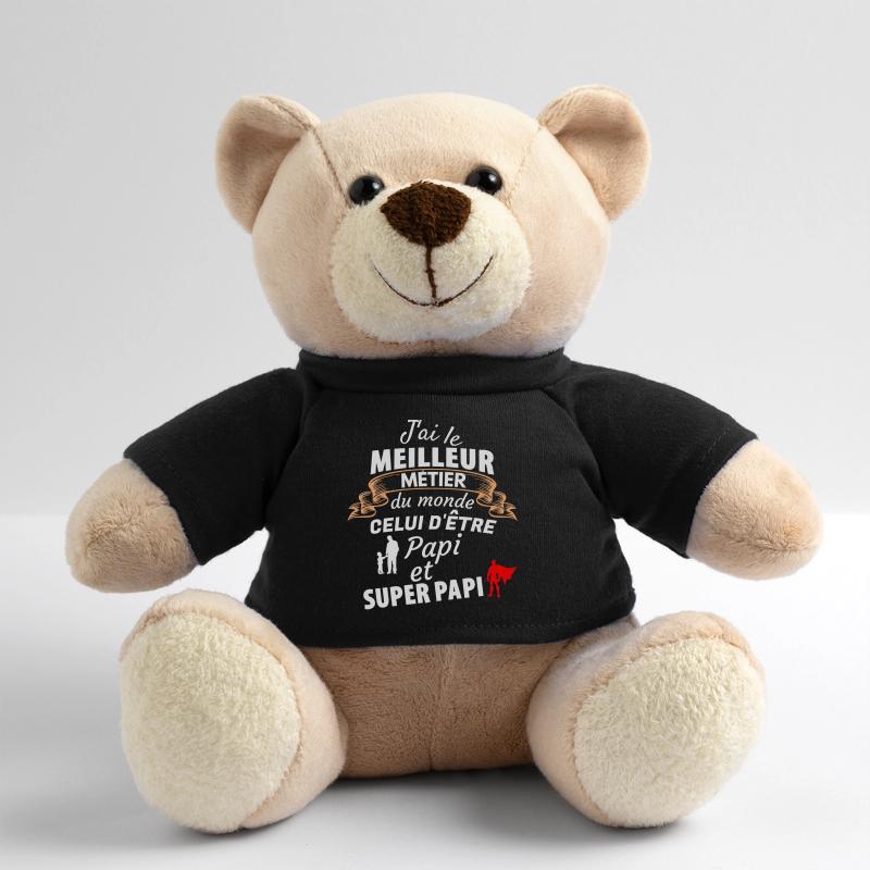 Citation Papi Super Papa Hommage Unique Nounours