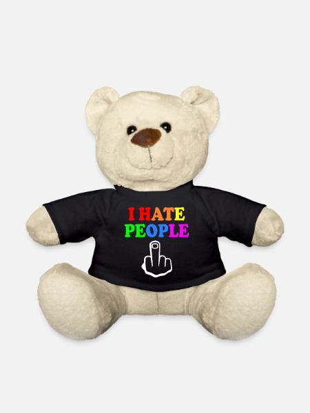 I hate people - Teddy - Schwarz