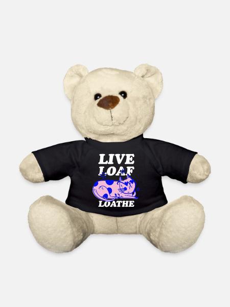 Live Loaf Loathe – Sassy Cat Vibes - Teddy - Schwarz