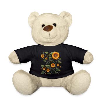 Sonnenblumenranke Sonnenblume Sonnenblumenstrauß - Teddy - Schwarz - Vorne