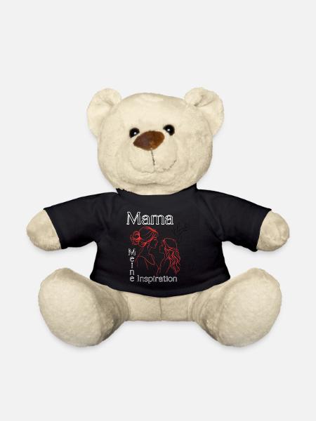 Mama meine Inspiration - Teddy - Schwarz