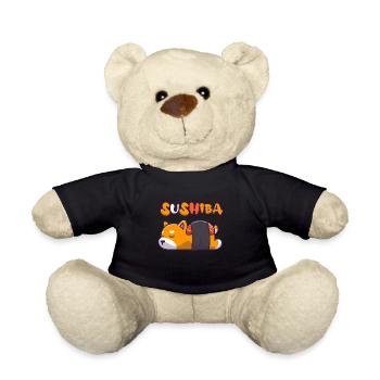 Shiba Inu - Sushiba - Nounours - noir - Devant