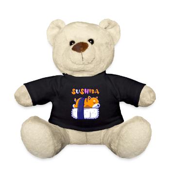 Shiba Inu - Sushiba - Nounours - noir - Devant