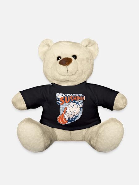 Super Sushi - Teddy Bear - black