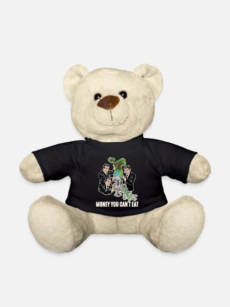 Monde financier humoristique - Nounours - noir