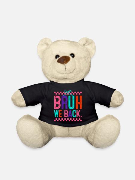 Bruh We Back Neon Pop - Teddy - Schwarz