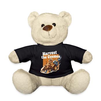 Cosmos récolte l’ours sur tracteur - Nounours - noir - Devant