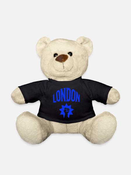 London - Teddy - Schwarz