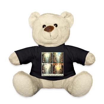 Seasonal Reading Arch - Teddy Bear - black - Front