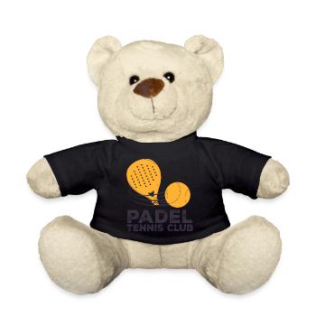 I can't I have padel - Teddy Bear - black - Front