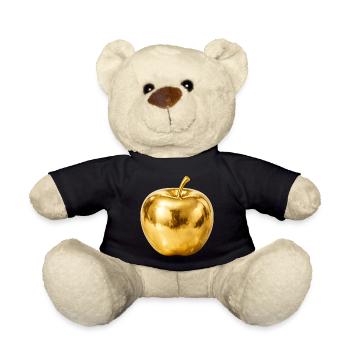 Goldener Apfel – Premium Shine - Teddy - Schwarz - Vorne