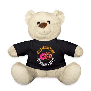 C’est un truc de pâtisserie qu’on ne comprend pas, ça - Nounours - noir - Devant