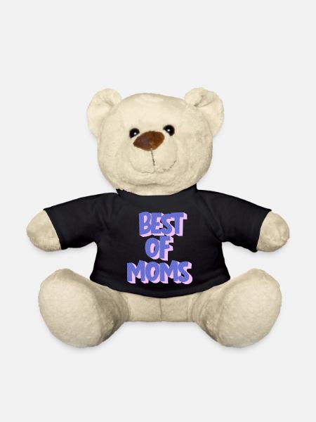 Best of Moms Typo Grafik - Teddy - Schwarz
