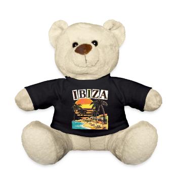 Ibiza Urlaub - Teddy - Schwarz - Vorne