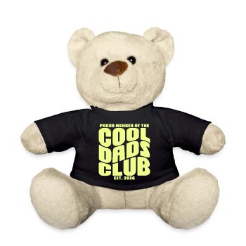 Cadeau de la fête des pères 2026 - Club des papas cool - Nounours - noir - Devant