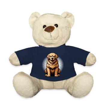Golden Retriever Goldie Goldiebesitzer Goldies - Teddy - French Navy - Vorne