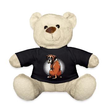 Boxer Boxer Holder Boxer Dog Boxer Owner Boxer Fan - Teddy Bear - black - Front