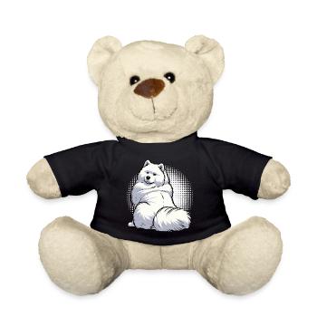 Samoyèdes Propriétaires de Samoyèdes Amants Samoyèdes - Nounours - noir - Devant