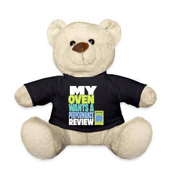 Backen – My Oven Wants a Performance Review - Teddy - Schwarz - Vorne